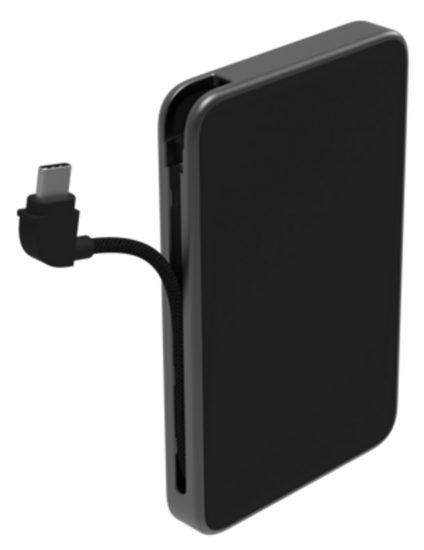 mophie Powerstation Plus 5000 mAh powerbank Zwart