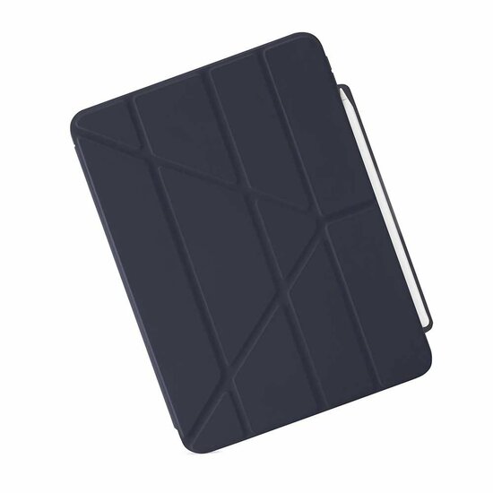 Pipetto Origami Pencil iPad Air 11 / 10,9 inch hoesje Donkerblauw