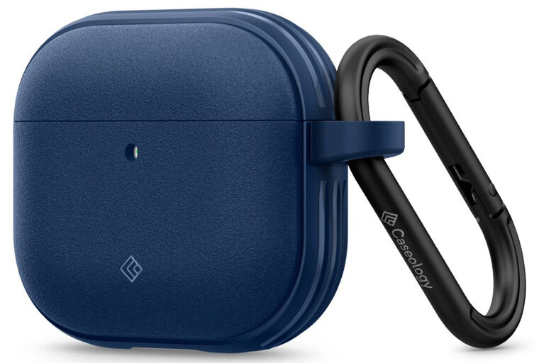 Spigen Caselogy Vault AirPods 4 hoesje blauw