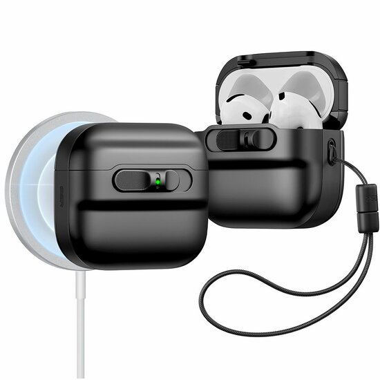 ESR Pulse MagSafe AirPods 4 hoesje zwart