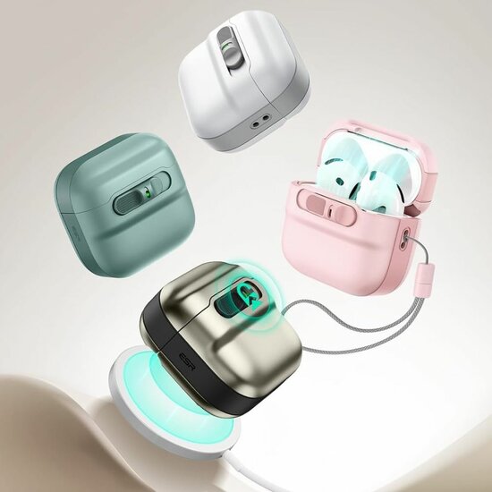 ESR Pulse MagSafe AirPods 4 hoesje wit