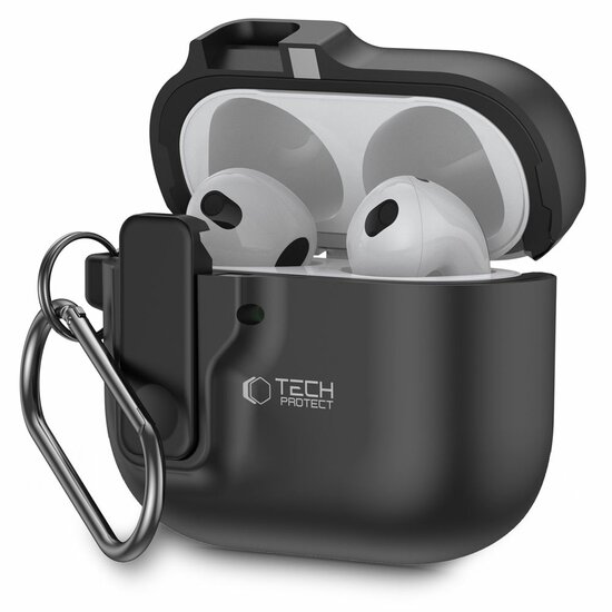 TechProtection Slim&nbsp;AirPods 4 hoesje zwart