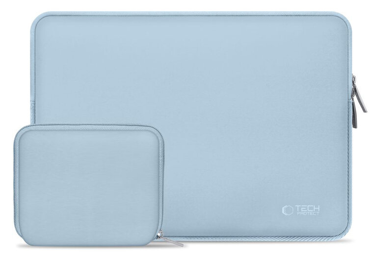 TechProtection Nylon Plus MacBook 15 / 16 inch sleeve blauw