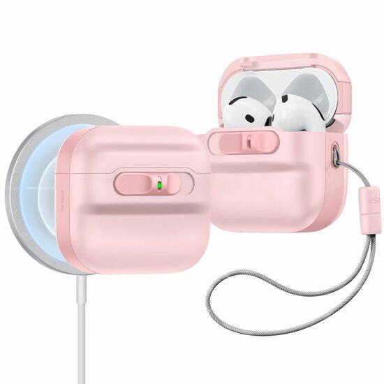 ESR Pulse MagSafe AirPods 4 hoesje roze