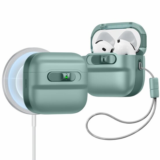 ESR Pulse MagSafe AirPods 4 hoesje groen