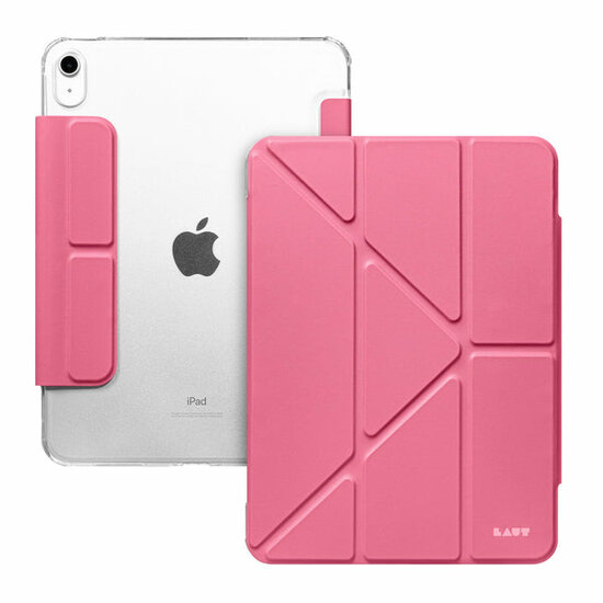 LAUT Huex Folio iPad 2022 10,9 inch hoesje roze