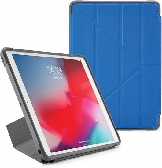 Pipetto Shield Origami iPad Air 2019 hoesje Blauw