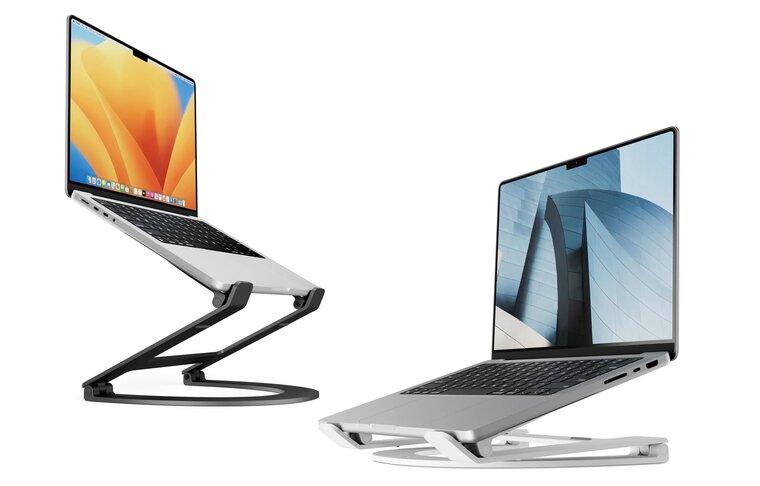 Twelve South Curve Flex verstelbare MacBook stand wit