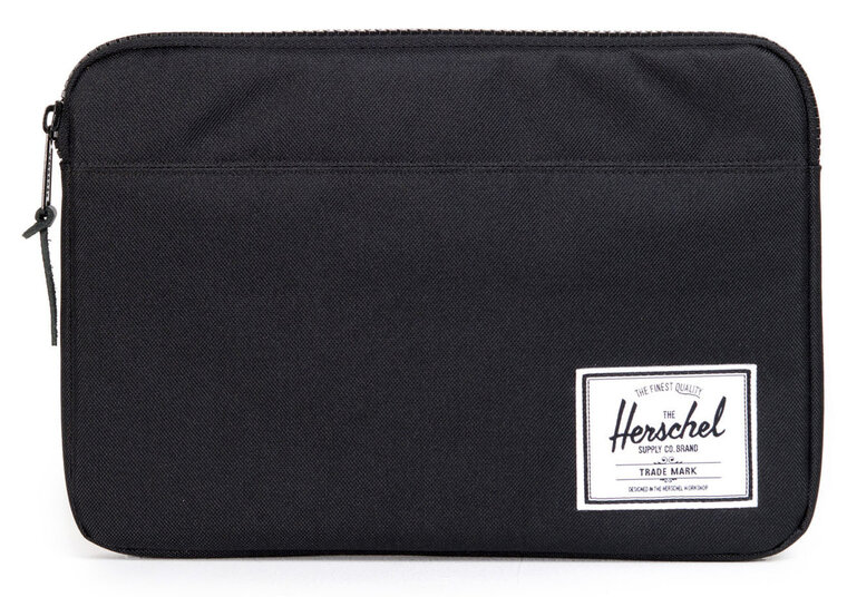 Herschel Supply Anchor iPad 9,7 inch sleeve zwart