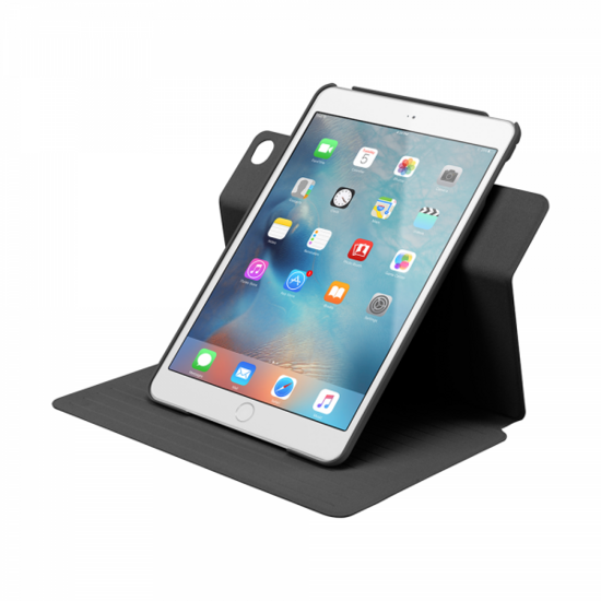 LAUT Revolve iPad mini 4 hoesje Zwart