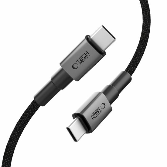 TechProtection Boost USB-C naar USB-C&nbsp;kabel 100 watt 25 centimeter