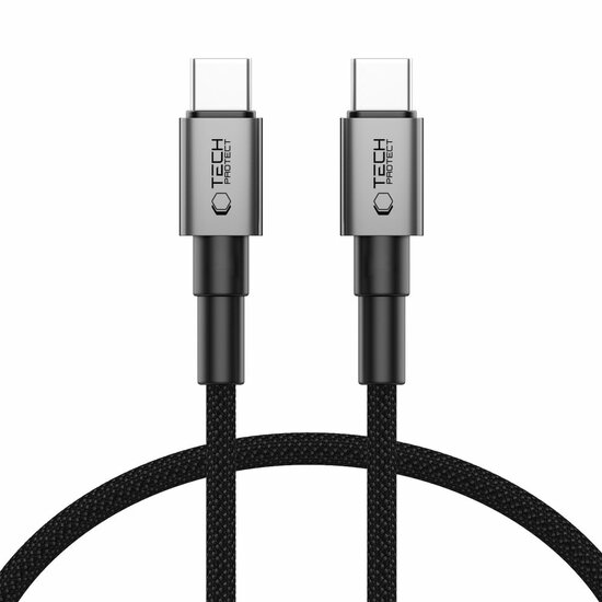 TechProtection Boost USB-C naar USB-C&nbsp;kabel 100 watt 25 centimeter