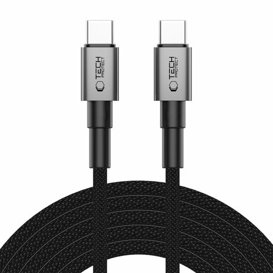 TechProtection Boost USB-C naar USB-C&nbsp;kabel 60 watt 3 meter