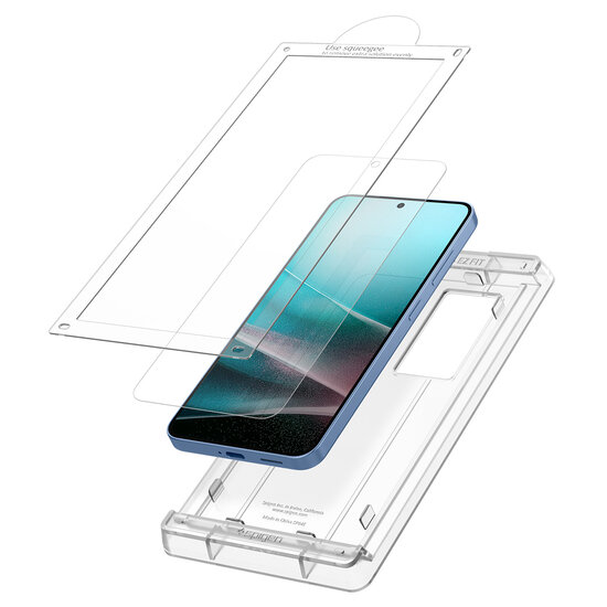 Spigen ElitShield EZ Fit Galaxy S25 screenprotector 1 pack