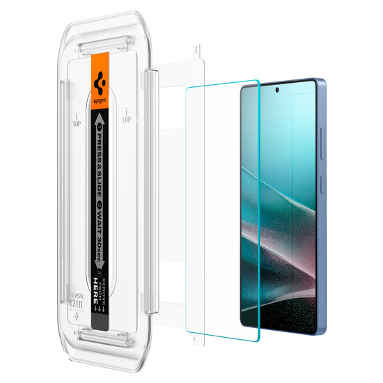 Spigen GlastR EZ Fit Galaxy S25 Ultra screenprotector 2 pack