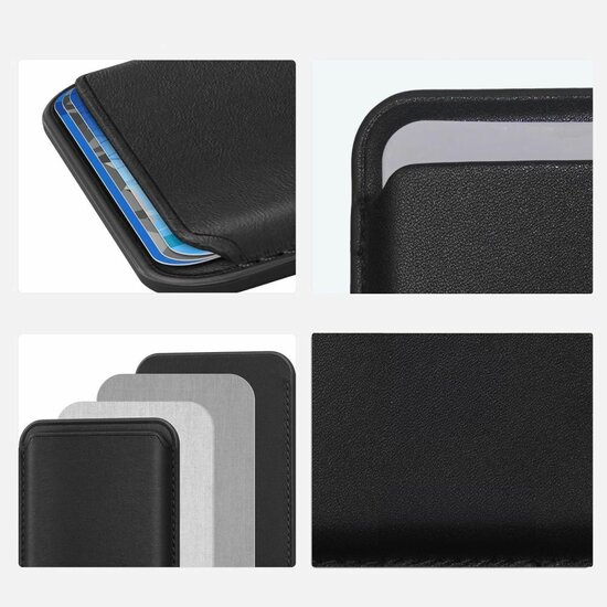 TechProtection MagSafe wallet portemonnee hoesje donkerblauw