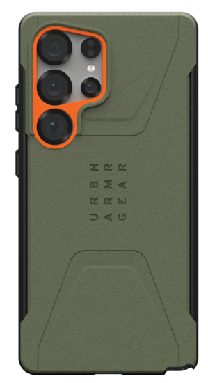 UAG Civilian Galaxy S25 Ultra hoesje groen