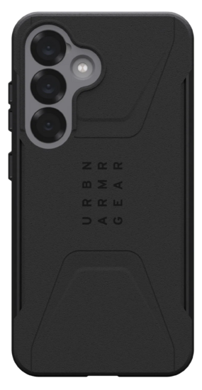 UAG Civilian Galaxy S25 hoesje zwart