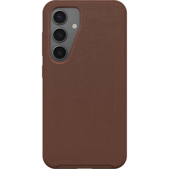 Otterbox Symmetry Cactus leren Galaxy S25 Plus hoesje bruin