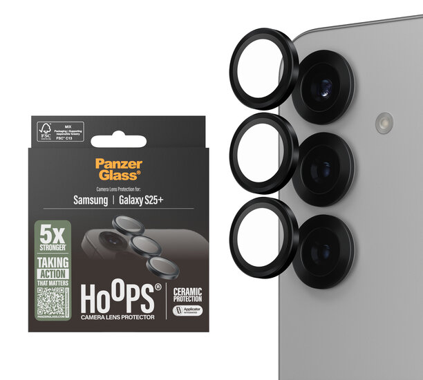 PanzerGlass Hoops Ceramic Galaxy S25 Plus Lens screenprotector