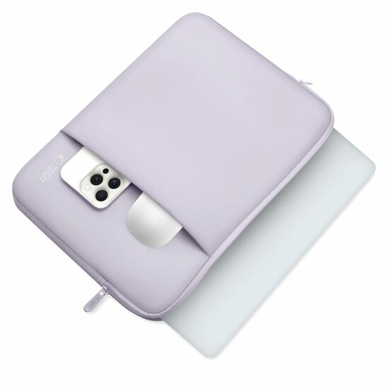 TechProtection Neoprene MacBook 15 / 16 inch sleeve mauve