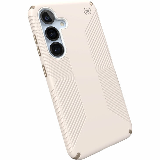 Speck Presidio 2 Grip Magnet Galaxy S25 hoesje beige