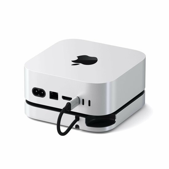 Satechi Mac mini M4 stand &amp; hub w/ SSD enclosure 