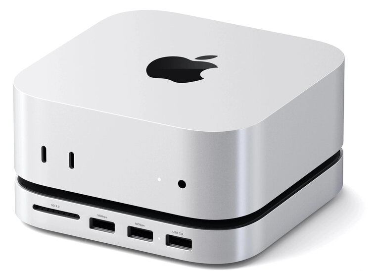 Satechi Mac mini M4 stand &amp; hub w/ SSD enclosure 