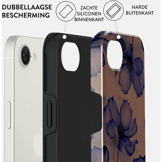 Burga Tough iPhone 16e hoesje velvet night 