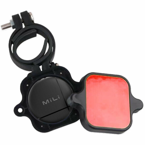 MiLi LiTag bluetooth tracker fiets achterlicht reflector Find My Netwerk