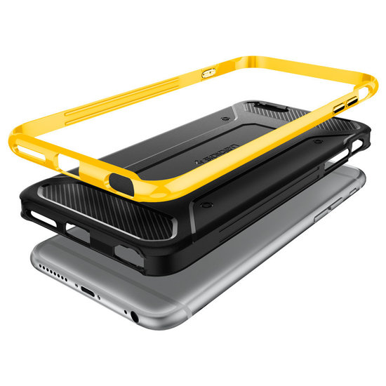 Spigen Neo Hybrid Carbon case iPhone 6S Plus Yellow