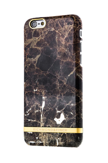 Richmond Finch Marble Glossy case iPhone 6/6S Brown