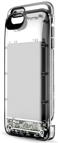 Boostcase Gemstone case iPhone 6/6S Plus 2700 mAh Clear