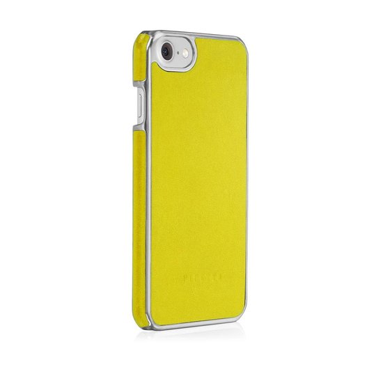 Pipetto Leather Snap iPhone 7 hoesje Yellow