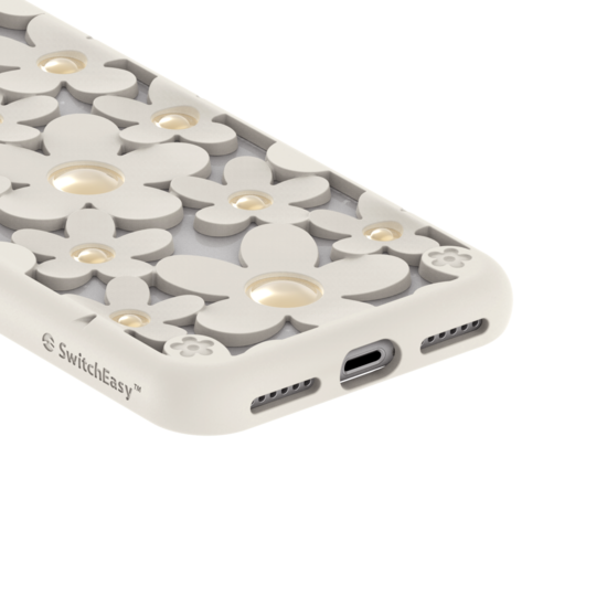 SwitchEasy Fleur iPhone 7 hoesje White