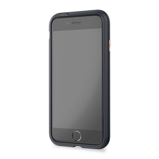 STILMIND Monokini iPhone SE 2022 / 2020 / 8 / 7 hoesje Donkerblauw