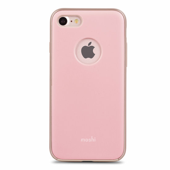 Moshi iGlaze iPhone 8 hoesje Pink