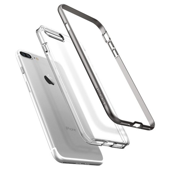 Spigen Neo Hybrid Crystal iPhone 7 Plus hoes Gun Metal
