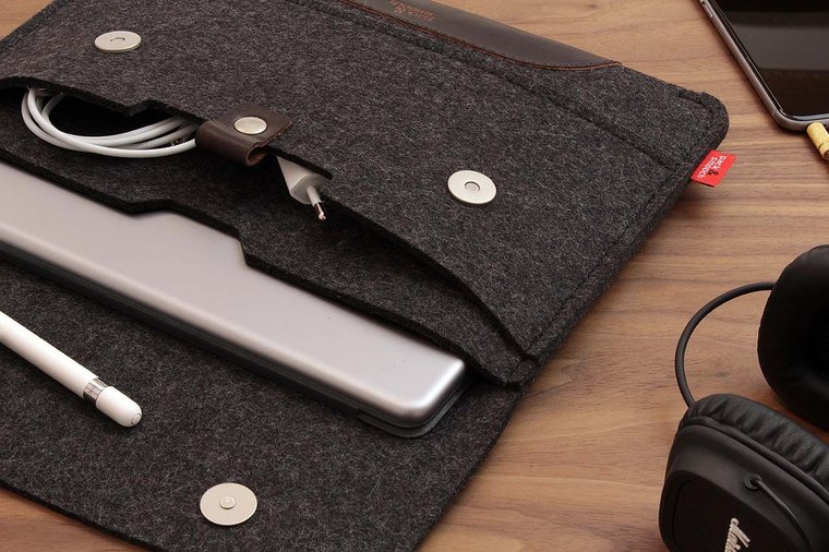 Pack Smooch Hampshire iPad Pro 12,9 inch sleeve Grey