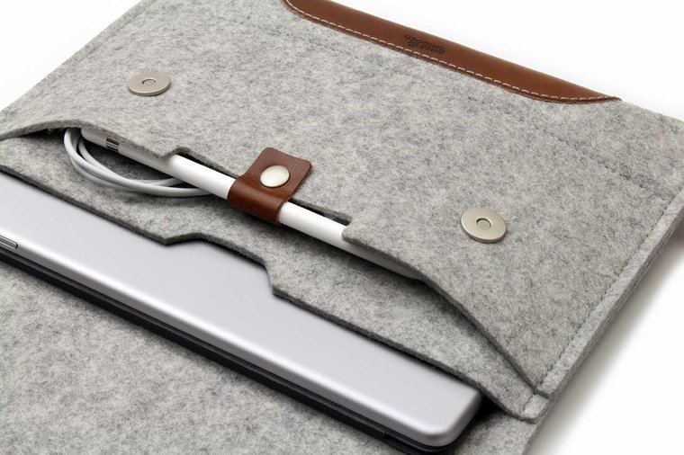 Pack Smooch Hampshire iPad Pro 12,9 inch sleeve Light Grey