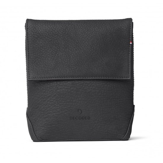 Decoded Leather Travel Pouch Pouch Zwart