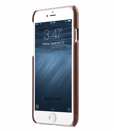 Melkco Backcover iPhone SE 2022 / 2020 / 8&nbsp;hoesje Bruin