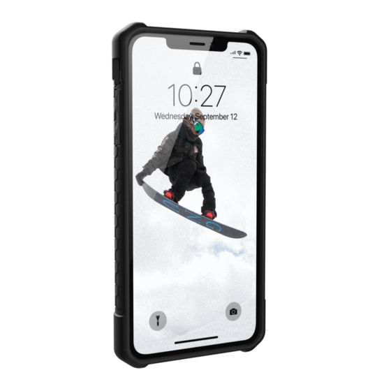 UAG Monarch iPhone XS Max hoes Rood
