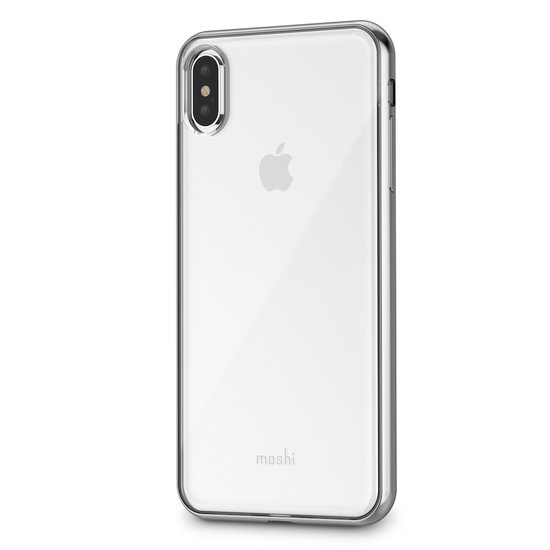 Moshi Vitros iPhone Xs Max hoesje Zilver