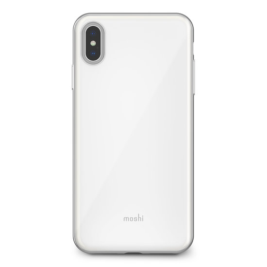 Moshi iGlaze iPhone Xs Max hoesje Wit