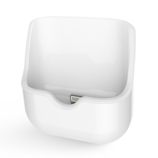 HyperJuice Qi draadloze oplader AirPods adapter Wit