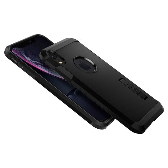 Spigen Tough Armor iPhone Xr hoesje Zwart