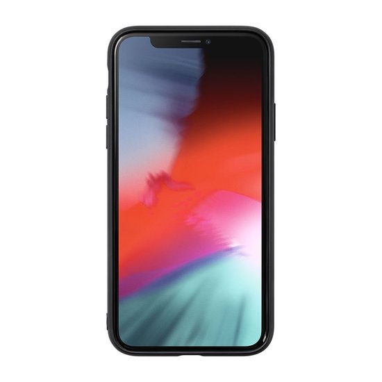 LAUT Mineral Glass iPhone XR hoesje Zwart