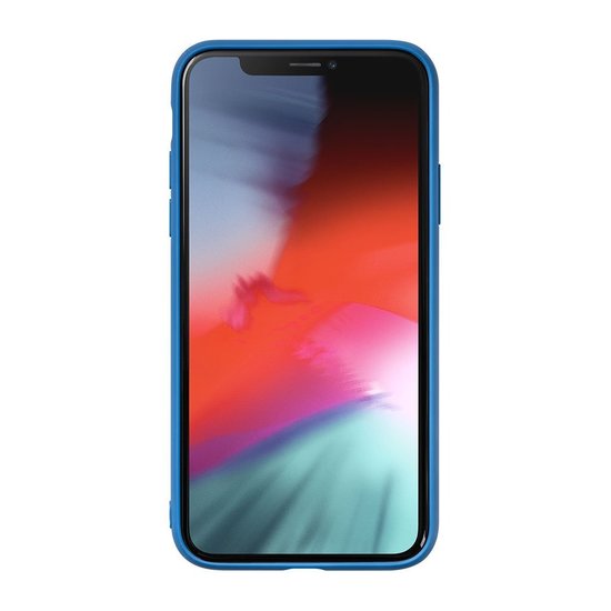 LAUT Mineral Glass iPhone XR hoesje Blauw