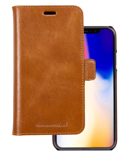 dbramante1928 Lynge 2 in 1 iPhone XR Wallet hoesje Tan